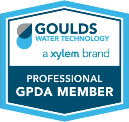 Goulds Water Technology Professional GPDA Member badge